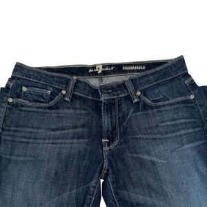 7 For All Mankind Roxanne Bootcut Jeans‎ Dark Wash Size 28 Women